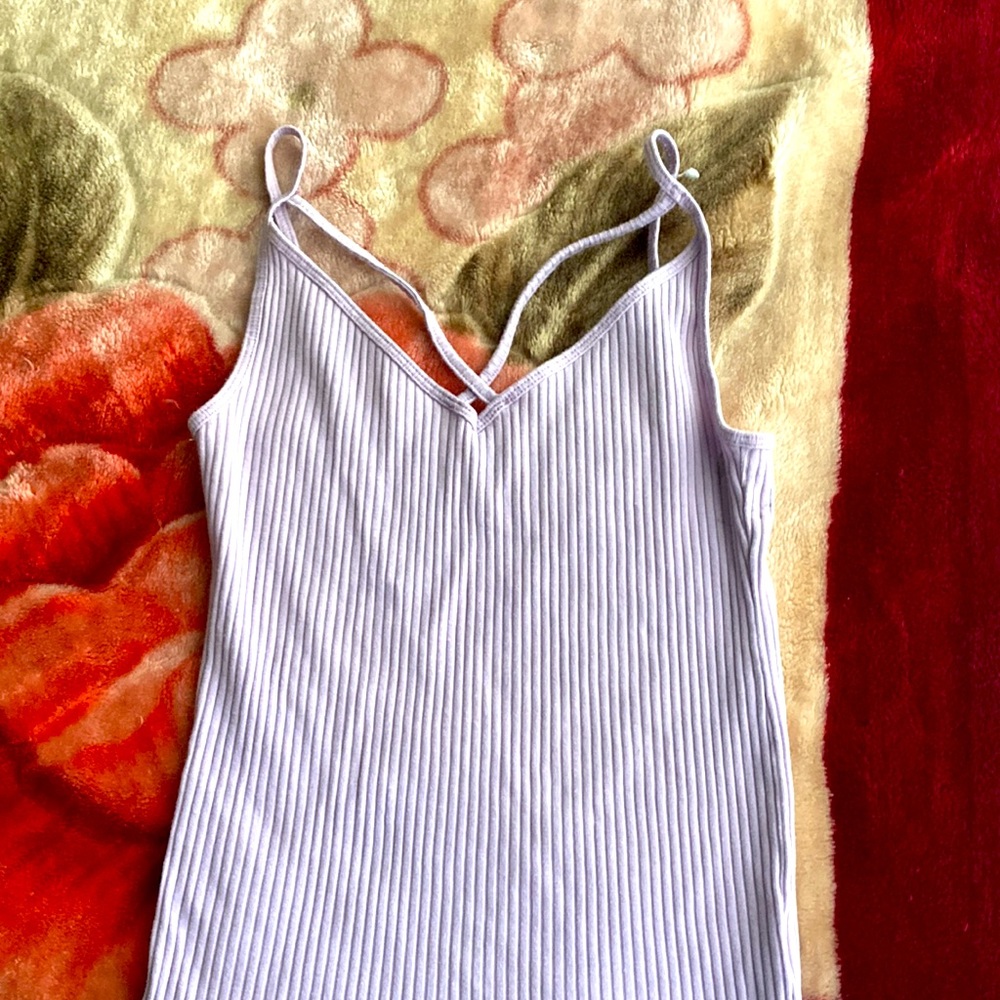 I’m selling this purple tank top